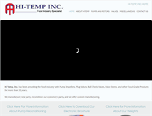 Tablet Screenshot of hitemp.biz